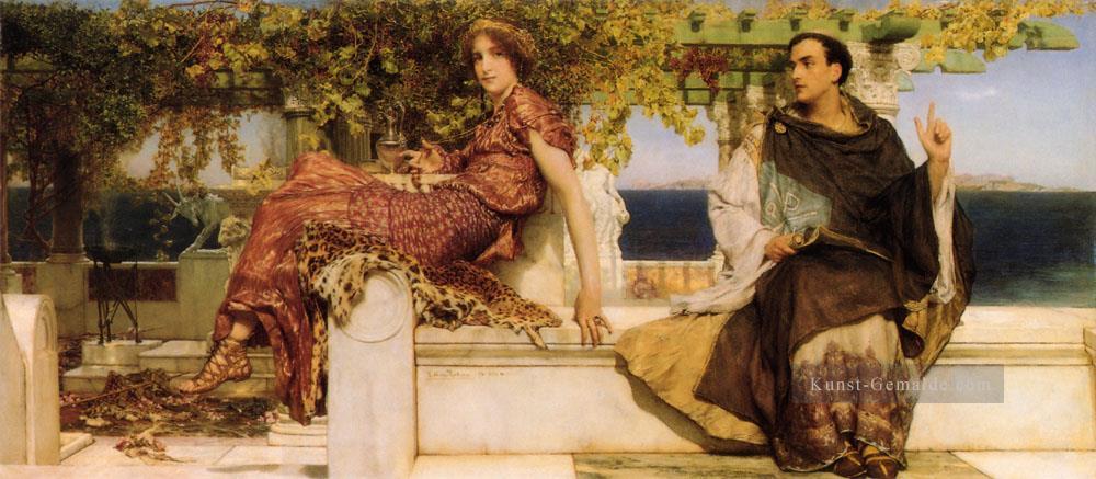 Die Umwandlung von Paula von St Jerome romantische Sir Lawrence Alma Tadema Ölgemälde